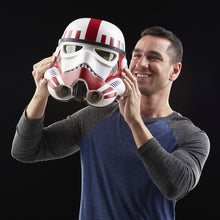 Load image into Gallery viewer, Star Wars: Battlefront II Black Series Imperial Shock Trooper Electronic Roleplay Helmet