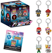Load image into Gallery viewer, Funko POP! Keychain Figure DC Justice League & Sonic (One Random Blind)