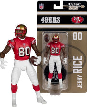 Load image into Gallery viewer, McFarlane's SportsPicks - Legends Series: NFL - Jerry Rice (San Francisco 49ers) 6" Figure