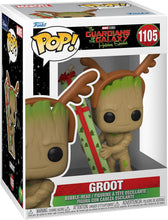Load image into Gallery viewer, Funko Pop! Marvel Holiday Special: Guardians of The Galaxy - Groot Figure #1105