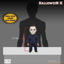 Load image into Gallery viewer, Mezco - Halloween II (1981) - MDS Mega Scale - Michael Myers with Sound Figure