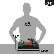 Load image into Gallery viewer, Mcfarlane Jaws Shark 50th Anniversary 1/48 Scale Resin Statue w/ Light Up Base