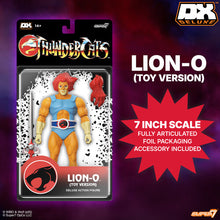Load image into Gallery viewer, Super7 ThunderCats DELUXE Wave 3 Lion-O (Toy Recolor) Figure