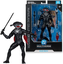 Load image into Gallery viewer, McFarlane Collector Edition #68 DC Black Manta (DC Classic) 7" Deluxe Figure