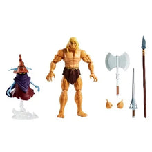 Load image into Gallery viewer, Masters of the Universe Revelation Savage He-Man & Orko Dlxe Figure Masterverse