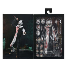 Load image into Gallery viewer, NECA Terrifier 2 Ultimate Art the Clown (Blood Splattered) 7-Inch Scale Action Figure