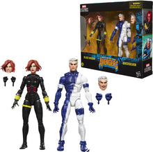 Load image into Gallery viewer, Avengers: The Crossing Marvel Legends Black Widow & Quicksilver Action Figure 2Pk