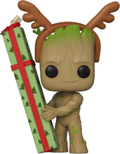 Load image into Gallery viewer, Funko Pop! Marvel Holiday Special: Guardians of The Galaxy - Groot Figure #1105