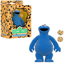 Load image into Gallery viewer, Super 7 Sesame Street - ReAction Figures - Cookie Monster (Fuzzy)