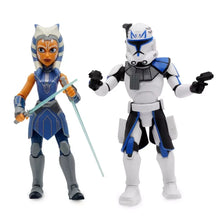 Load image into Gallery viewer, Star Wars Action Figure Set Ahsoka Tano, Captain Rex Disney Toybox **IN STOCK