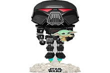 Load image into Gallery viewer, Pop Vinyl - Star Wars - Dark Trooper w/Grogu Figure GITD Glow #488