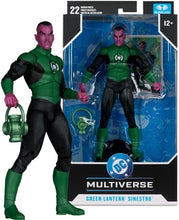 Load image into Gallery viewer, McFarlane Toys DC Multiverse Green Lantern Sinestro (Green Lantern Corps 1) 7" Figure