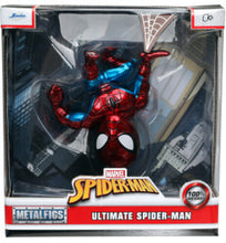 Load image into Gallery viewer, Marvel Spider-Man - Metalfigs - 6" Ultimate Spider-Man Candy Red Figure