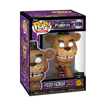 Load image into Gallery viewer, Funko Pop! Fusion Freddy Fazbear w/Pizza Launcher Five Nights #1096 CHASE