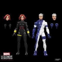 Load image into Gallery viewer, Avengers: The Crossing Marvel Legends Black Widow & Quicksilver Action Figure 2Pk