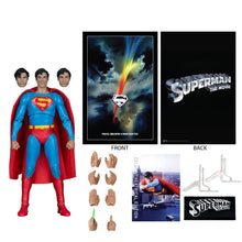 Load image into Gallery viewer, DC Multiverse Deluxe Theatrical Edition Wave 3 Superman Movie 1978 Figure Reeves