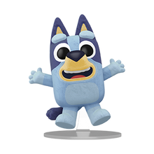 Load image into Gallery viewer, Funko Pop! Bluey Jumping (Flocked) Exclusive Figure #2524