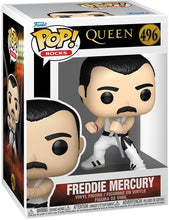 Load image into Gallery viewer, Funko POP! Rocks: Queen - Freddie Mercury (White Singlet) Figure #496