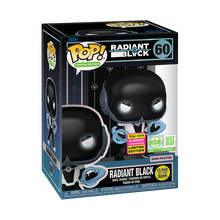 Load image into Gallery viewer, Funko Pop! Radiant Black Glow w/Protector SDCC Exclusive LE5000 Figure #60