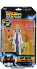 Load image into Gallery viewer, NECA Back to The Future Toony Classics 6" Scale Figure Doc Brown w/Einstein