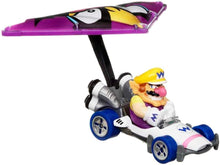 Load image into Gallery viewer, Hot Wheels Mario Kart Wario B-Dasher Racer Car