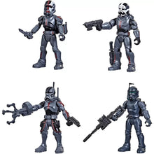 Load image into Gallery viewer, Star Wars Mission Fleet Clone Commando Clash – The Bad Batch 4-Pack