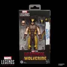 Load image into Gallery viewer, Hasbro Deadpool & Wolverine Marvel Legends Wolverine Brown Suit Figure