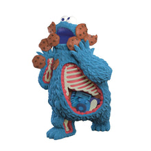 Load image into Gallery viewer, Sesame Street Kaiju Anatomy Cookie Monster 8-Inch Flocked Vinyl Art Figure