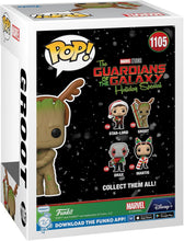 Load image into Gallery viewer, Funko Pop! Marvel Holiday Special: Guardians of The Galaxy - Groot Figure #1105