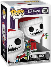 Load image into Gallery viewer, Funko POP! DISNEY: The Nightmare Before Christmas 30th Santa Jack Figure #1383