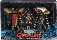 Load image into Gallery viewer, NECA Collectible 2-Pack Gremlins 2 Christmas Carol Winter Scene Action Figures