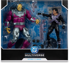 Load image into Gallery viewer, DC Multiverse Return of Superman Superman vs Mongul 7" Figure and Mega 2-Pack