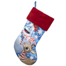 Load image into Gallery viewer, Kurt Adler Rudolph The Red Nose Reindeer Bumble Stocking