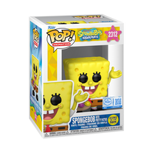 Load image into Gallery viewer, Funko Pop! Nickelodeon SpongeBob w/Pretty Patties Glow Figure EXC #2312