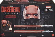Load image into Gallery viewer, Marvel Legends Daredevil Born Again Hornhead Premium Roleplay Mask/Helmet