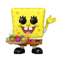 Load image into Gallery viewer, Funko Pop! Nickelodeon SpongeBob w/Pretty Patties Glow Figure EXC #2312