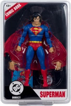 Load image into Gallery viewer, McFarlane DC Direct Page Punchers Superman Zero Hour Figure w/Comic