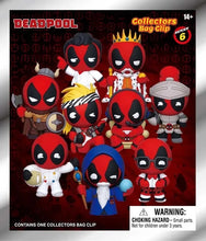Load image into Gallery viewer, Marvel Deadpool Superhero Figural 3D Keyring Keychain Blind Bag**IN STOCK