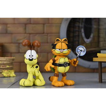 Load image into Gallery viewer, Teenage Mutant Ninja Turtles X Garfield 7"Ultimate Garfello & Odie Figure