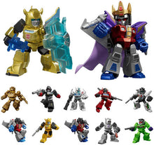 Load image into Gallery viewer, Blokees Transformers Defender Version 02: The Overthrow Model Kit 12ct Display