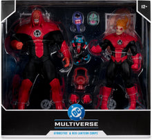 Load image into Gallery viewer, DC Multiverse Atrocitus Megafig Red Lantern Corps Green Lantern Figure 2-Pack