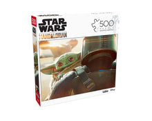Load image into Gallery viewer, Star Wars The Mandalorian & Baby Yoda Grogu 500pc Puzzle - Buffalo Games