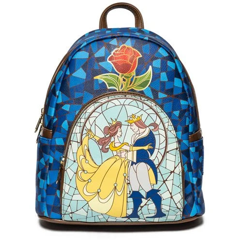 Exclusive Stained Glass Sleeping Beauty Mini Backpack Loungefly