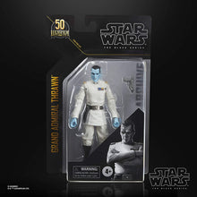 Load image into Gallery viewer, Star Wars The Black Series Archive 50th Lucasfilm Grand Admiral Thrawn Action Figure - Hasbro
