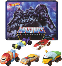 Load image into Gallery viewer, Hot Wheels Masters of the Universe Character Car Vehicle 5-Pack Box Set - Mattel
