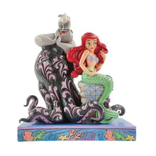 Load image into Gallery viewer, Disney Traditions The Little Mermaid Ariel and Ursula Statue by Jim Shore - Enesco