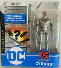 Load image into Gallery viewer, DC Comics 4" Cyborg Action Figure - Spin Master