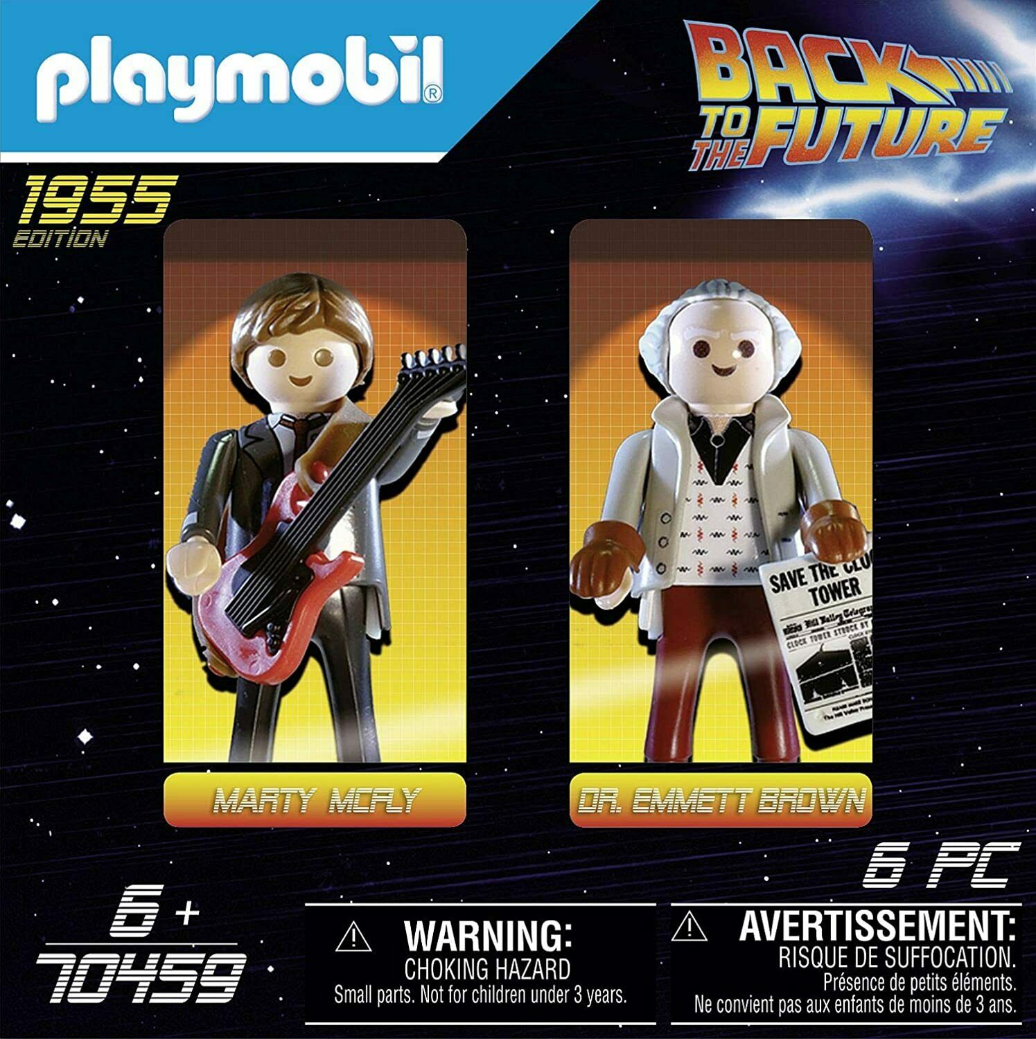 Back to the Future Marty McFly and Dr. Emmett Brown Action Figures #70 –  Outer Rim Collectibles