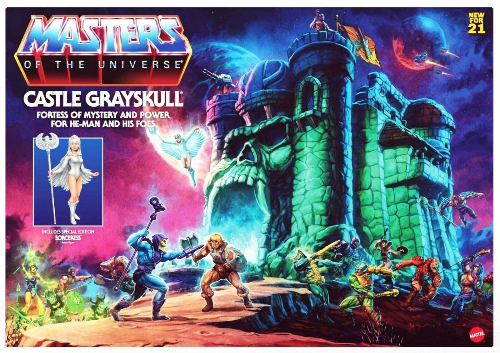 Mattel castle hot sale grayskull