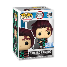 Load image into Gallery viewer, Funko Pop! Tanjiro Kamado w/Crow Exclusive Figure #2213 Demon Slayer
